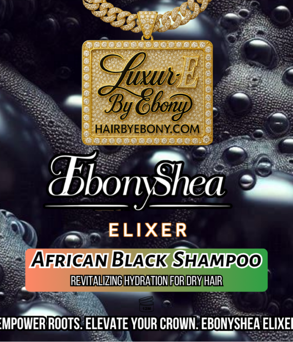 Luxur-E by Ebony EbonyShea African Black Shampoo