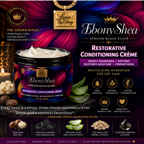 Luxur-E by Ebony EbonyShea™ African Black Conditioning Creme™